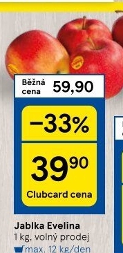Jablka Evelina