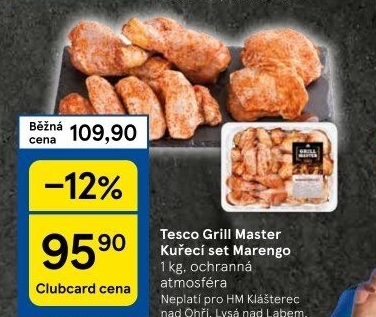 Kuřecí grilovací set Marengo Grill Master Tesco