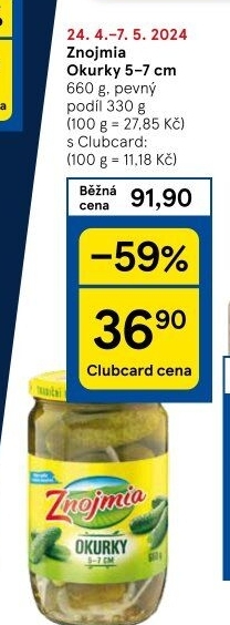 Okurky Znojmia