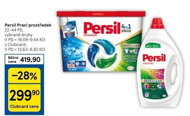 Prací prostředky Persil