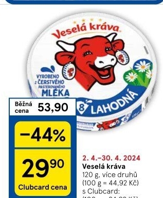 Sýr tavený Veselá kráva