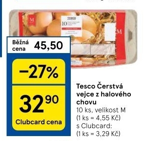 Vejce M Tesco