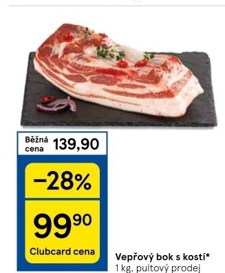 Vepřový bok s kostí