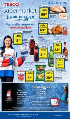 akční leták Tesco 24.4.2024-30.4.2024