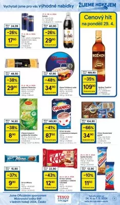 akční leták Tesco 24.4.2024-30.4.2024
