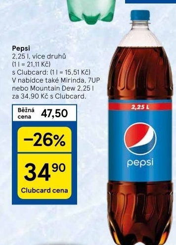 Limonáda Pepsi