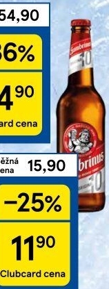 Pivo světlé výčepní Originál 10° Gambrinus
