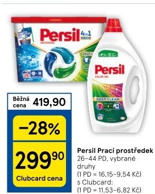 Prací prostředky Persil