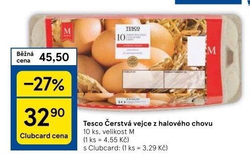 Vejce M Tesco