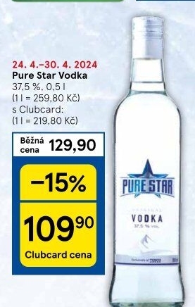 Vodka Pure Star
