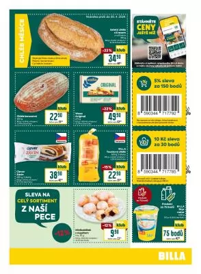 akční leták BILLA 24.4.2024-28.4.2024