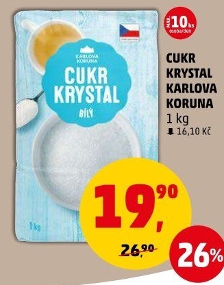 Cukr krystal Karlova Koruna
