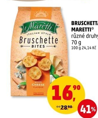 Krekry Maretti Bruschette