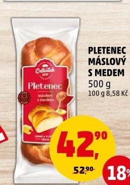 Pletenec máslový Odkolek