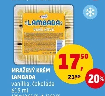 Polárkový dort Lambáda Prima