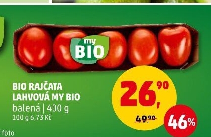 Rajčata lahvová bio My BIO