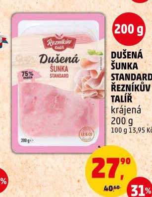Šunka dušená standard Řezníkův talíř
