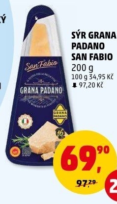 Sýr Grana Padano San Fabio