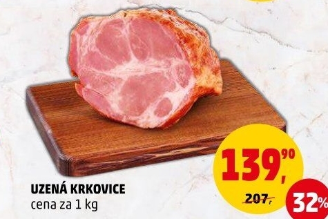 Uzená krkovice