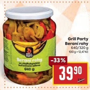 Beraní rohy Grill Party