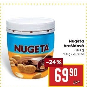 Čokokrém arašídový Nugeta Orion