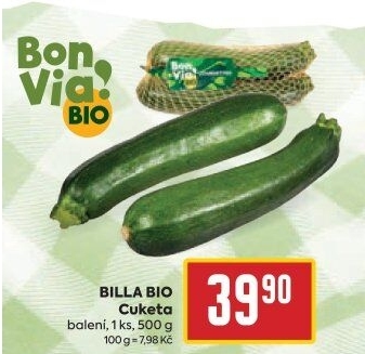 Cuketa Bio Billa Bonvia