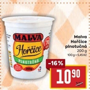 Hořčice plnotučná Malva