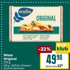 Knäckebrot Wasa
