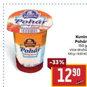 Mléčný Pohár Mlékárna Kunín