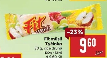 Müsli tyčinka Fit