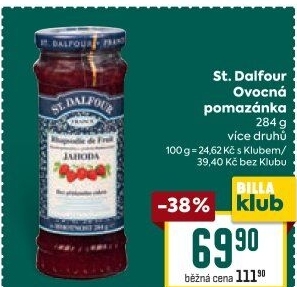 Ovocná pomazánka St. Dalfour
