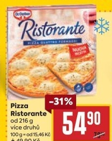 Pizza mražená Ristorante Dr. Oetker