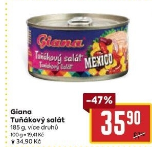 Salát s tuňákem Giana