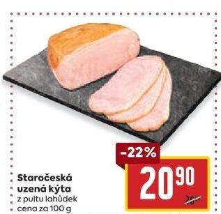 Staročeská kýta uzená