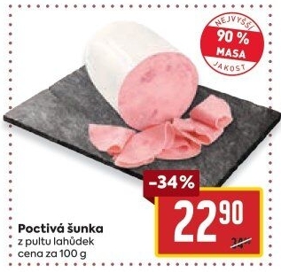 Šunka poctivá nejvyšší jakosti