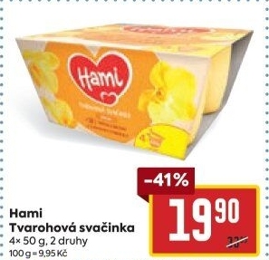 Svačinka tvarohová Hami