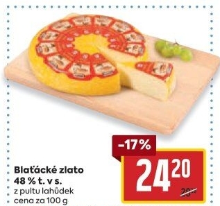 Sýr Blaťácké zlato Madeta