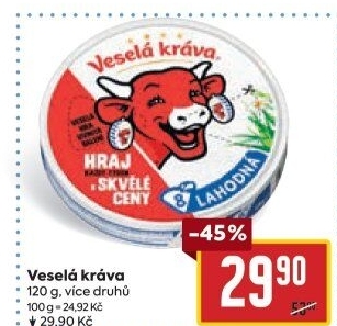 Sýr tavený Veselá kráva