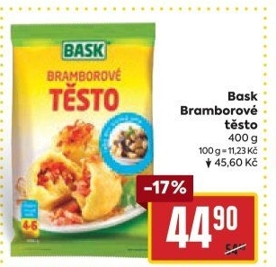 Těsto bramborové v prášku Bask