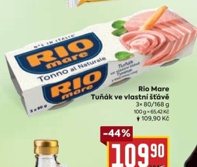 Tuňák ve vlastní šťávě Rio Mare