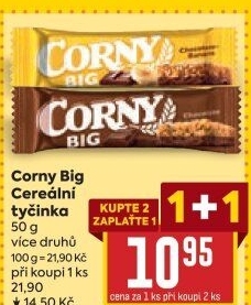 Tyčinka cereální BIG Corny