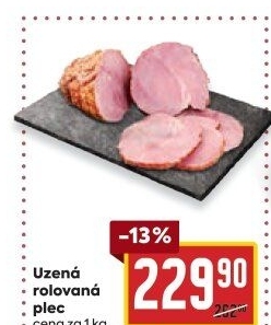 Uzená rolovaná plec