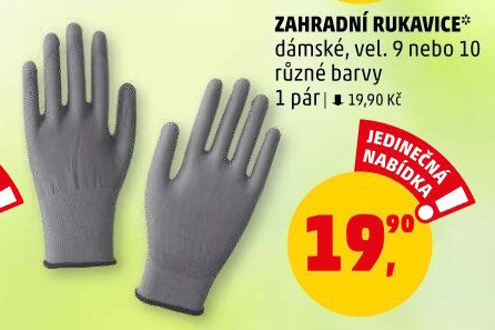 Zahradní rukavice
