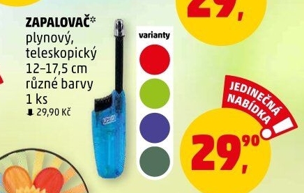 Zapalovač plynový