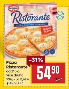 Pizza mražená Ristorante Dr. Oetker
