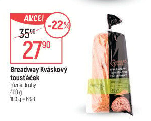 Chléb kváskový Tousťáček Breadway