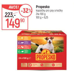 Kapsičky pro psy Propesko