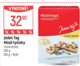 Müsli tyčinky Jeden Tag