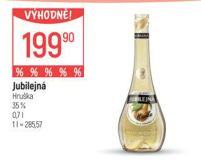 Pálenka Hruška Jubilejná St. Nicolaus