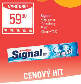 Pasta na zuby Deep Fresh Signal